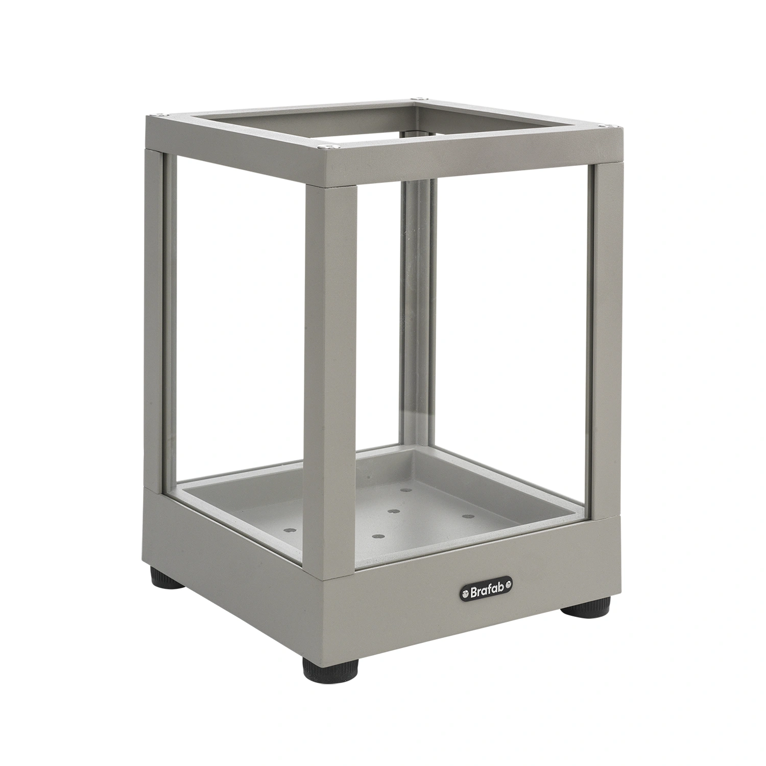 Belfort ljuslykta - khaki, H28 cm