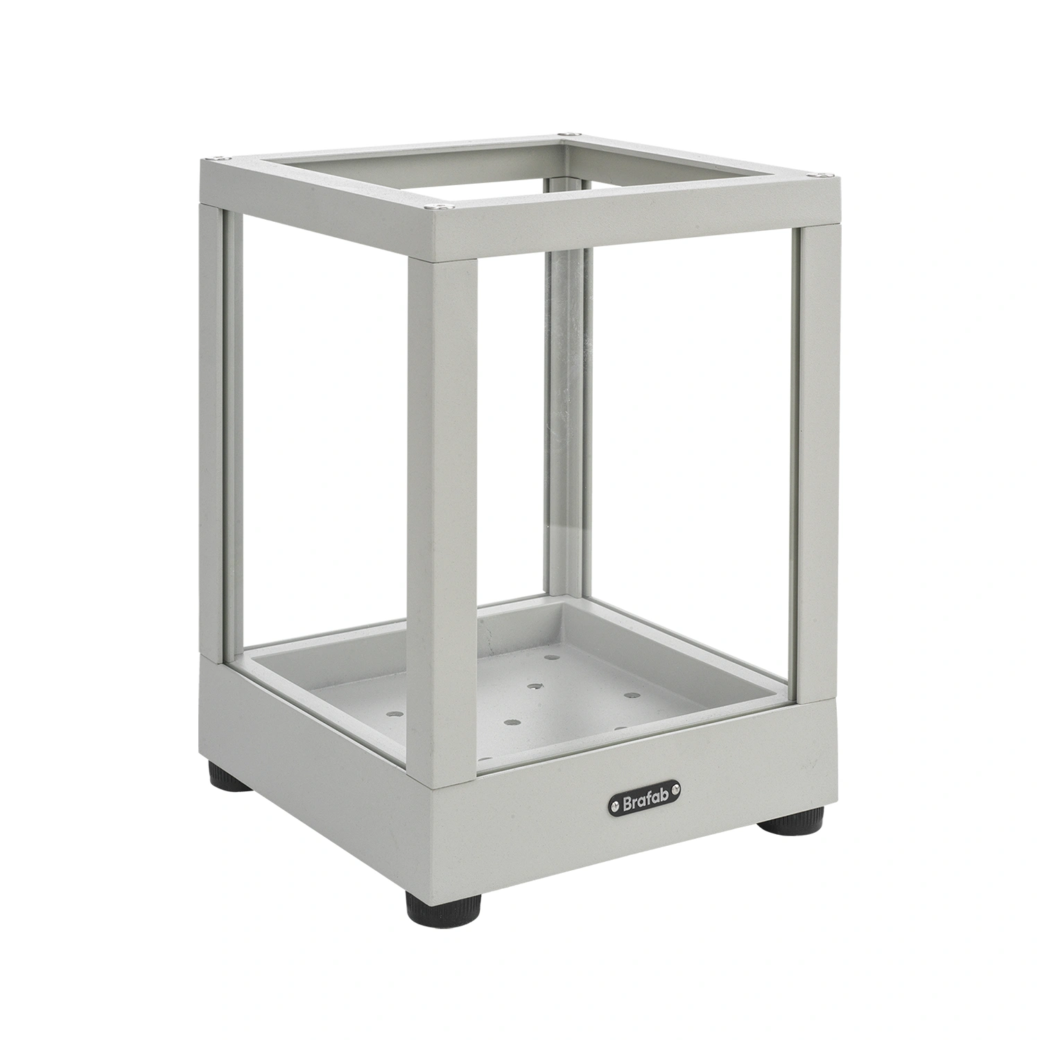 Belfort ljuslykta - ljusgrå, H28 cm