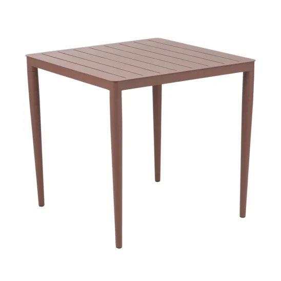 Bigby matbord zin red - 76x76 cm