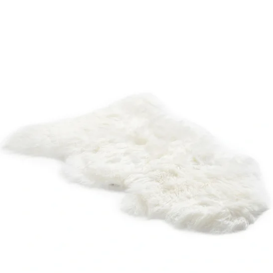 Vilma fårskinn vit - 105 cm