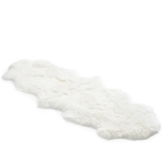 Vilma fårskinn vit - 180 cm
