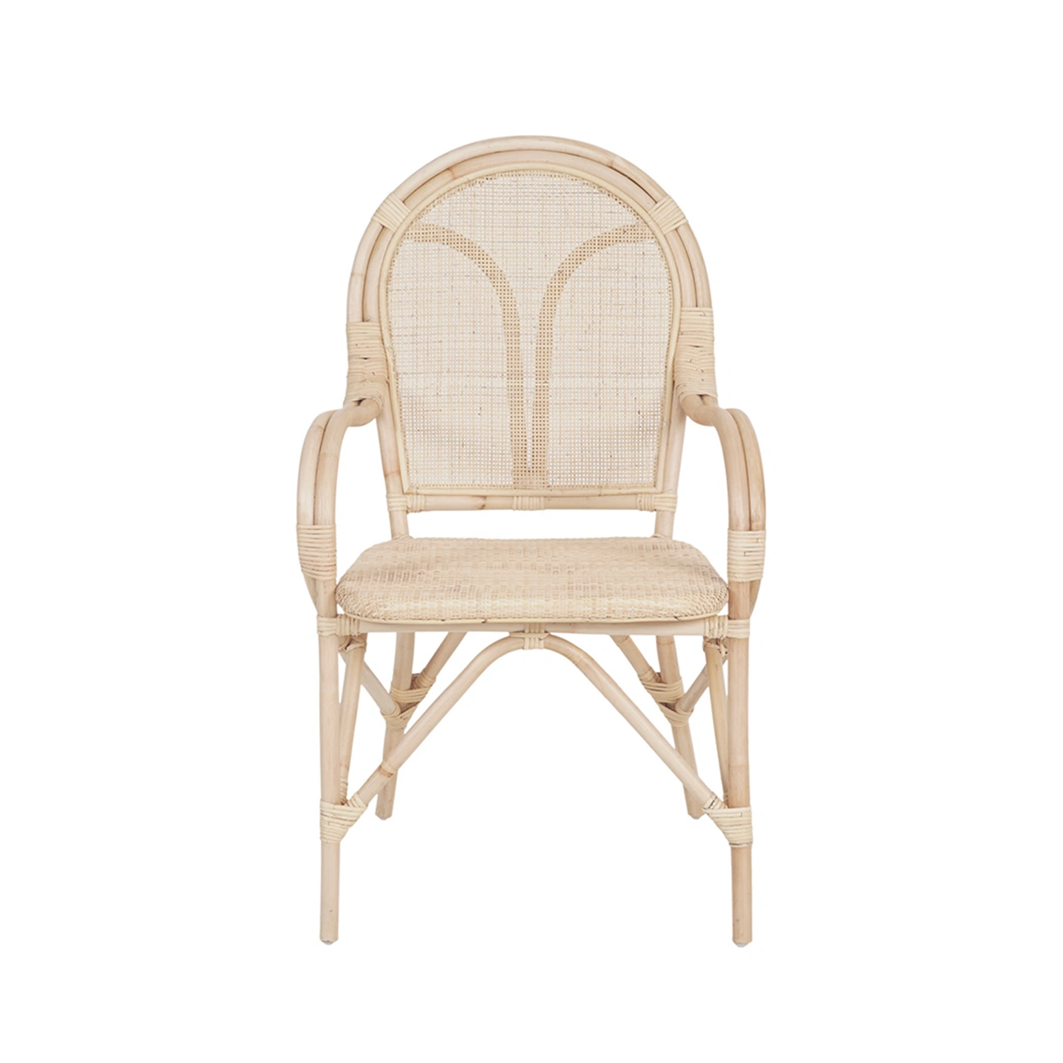 Silja caféstol ljus natur