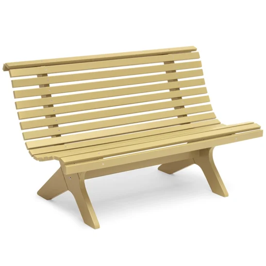 Lund soffa gyllene ockra