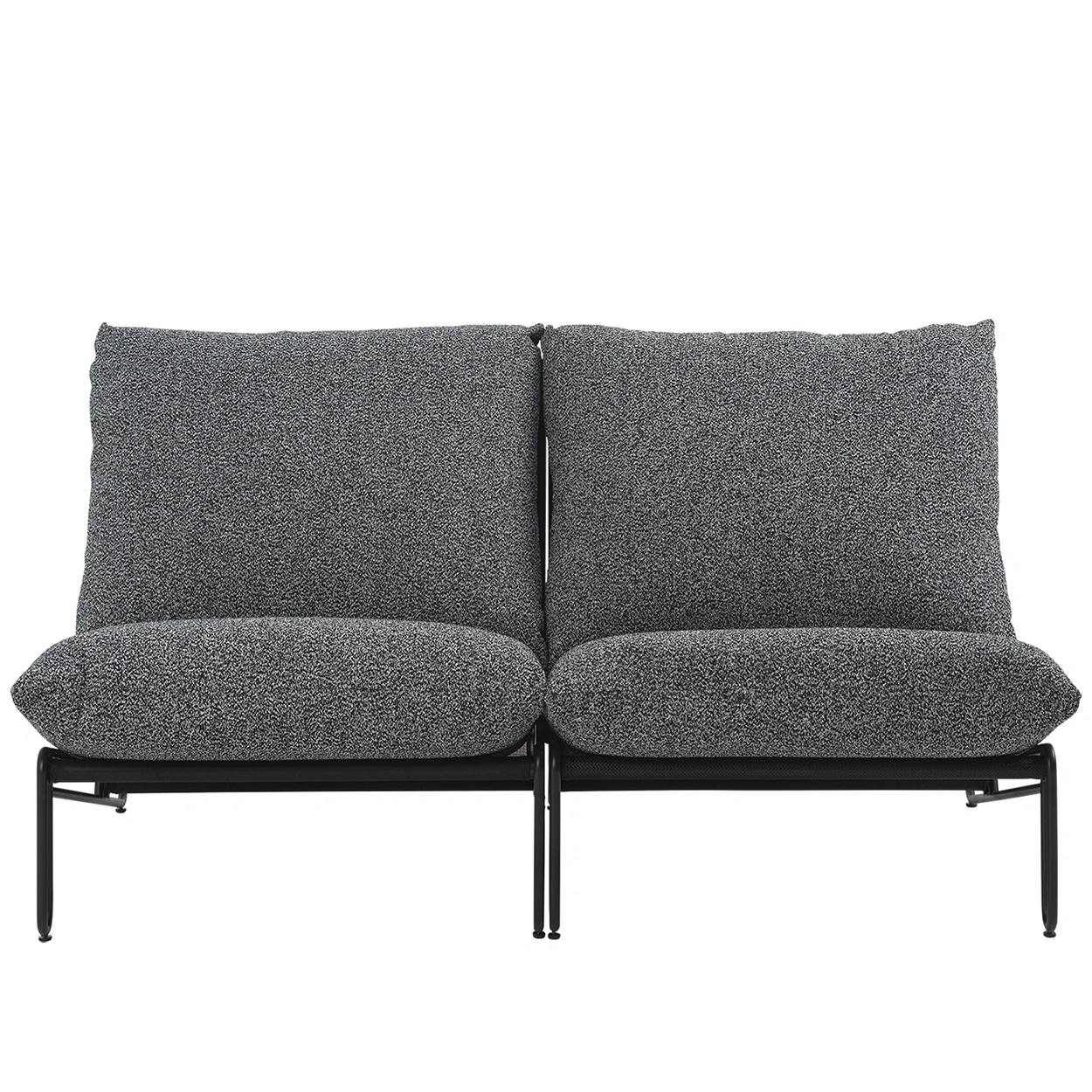 Blixt loungefåtölj svart/teddy antracit