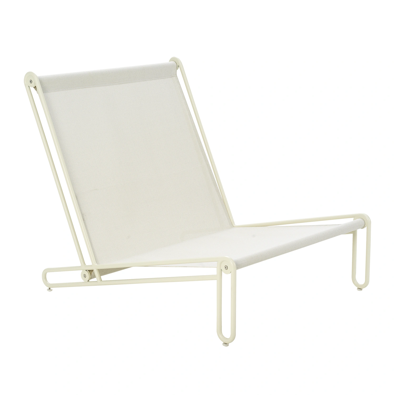 Blixt loungefåtölj pärlvit/teddy orange