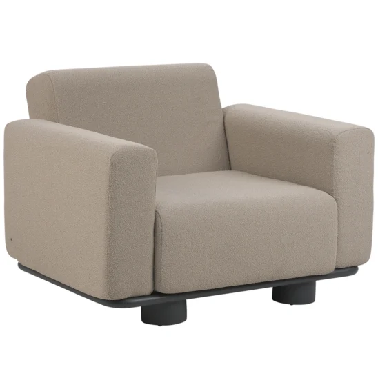 Bolster fåtölj teddy beige