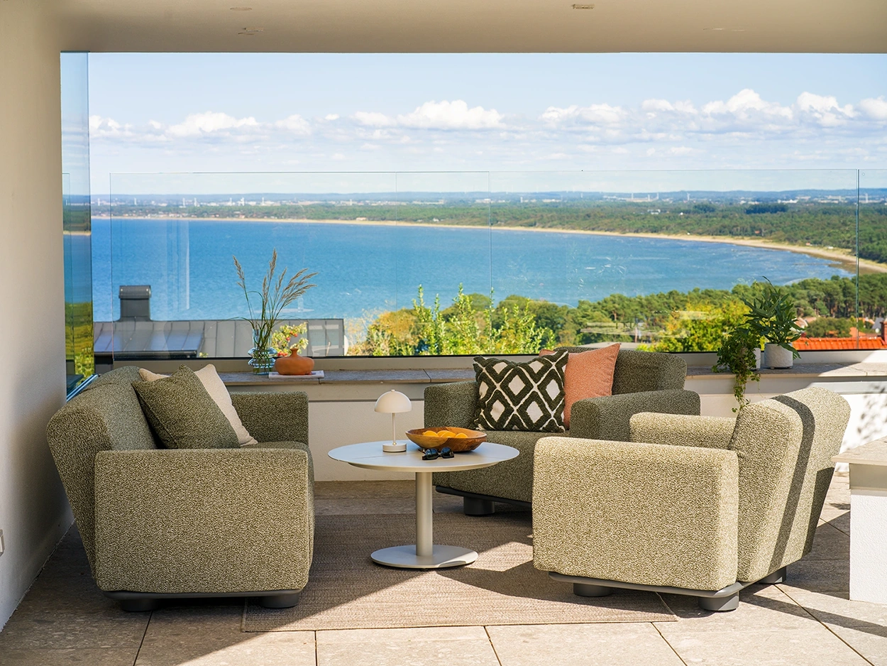 Bolster soffgrupp teddy verde