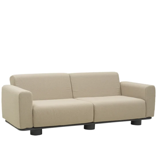 Bolster soffa teddy beige