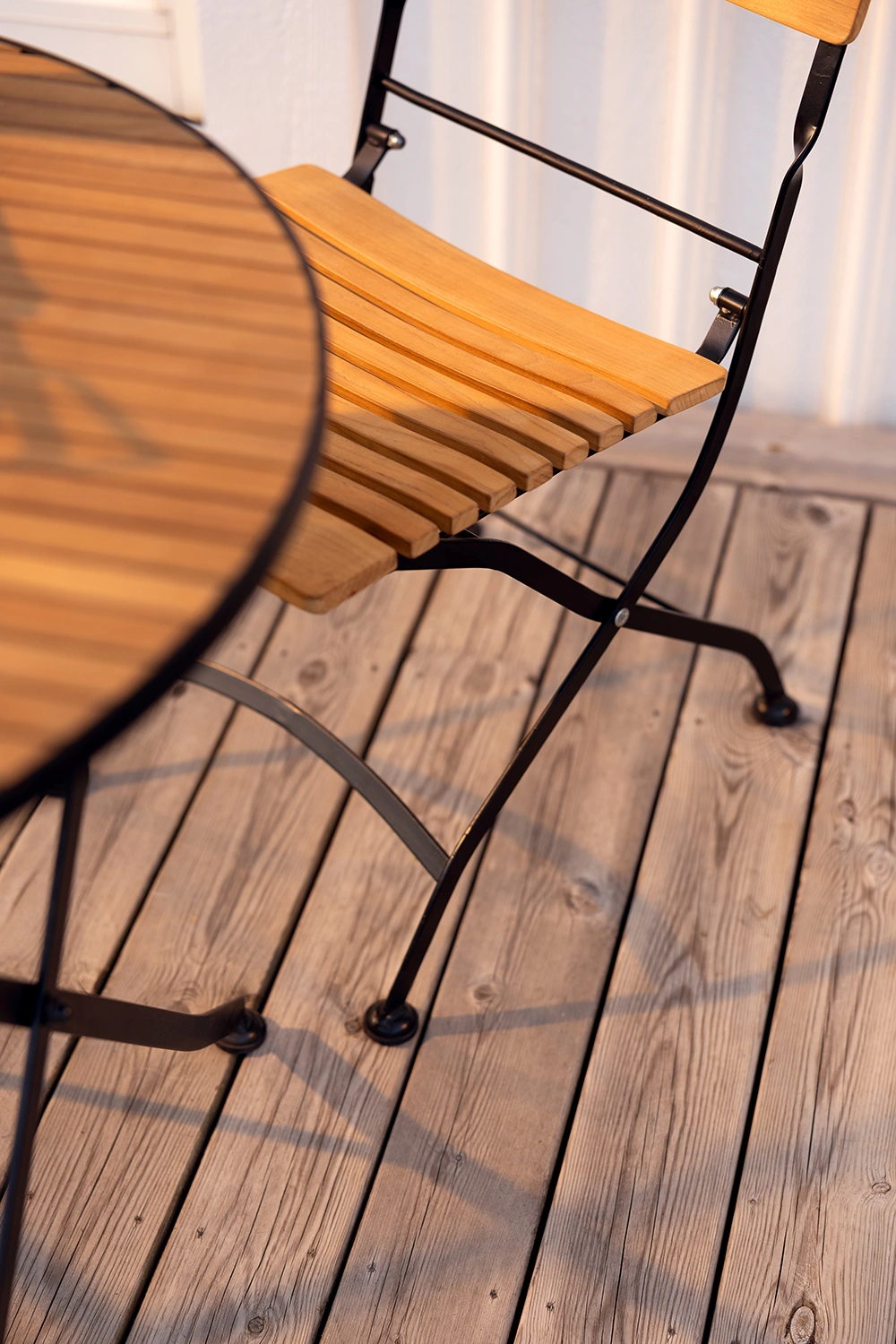 Brewer caféset svart/teak