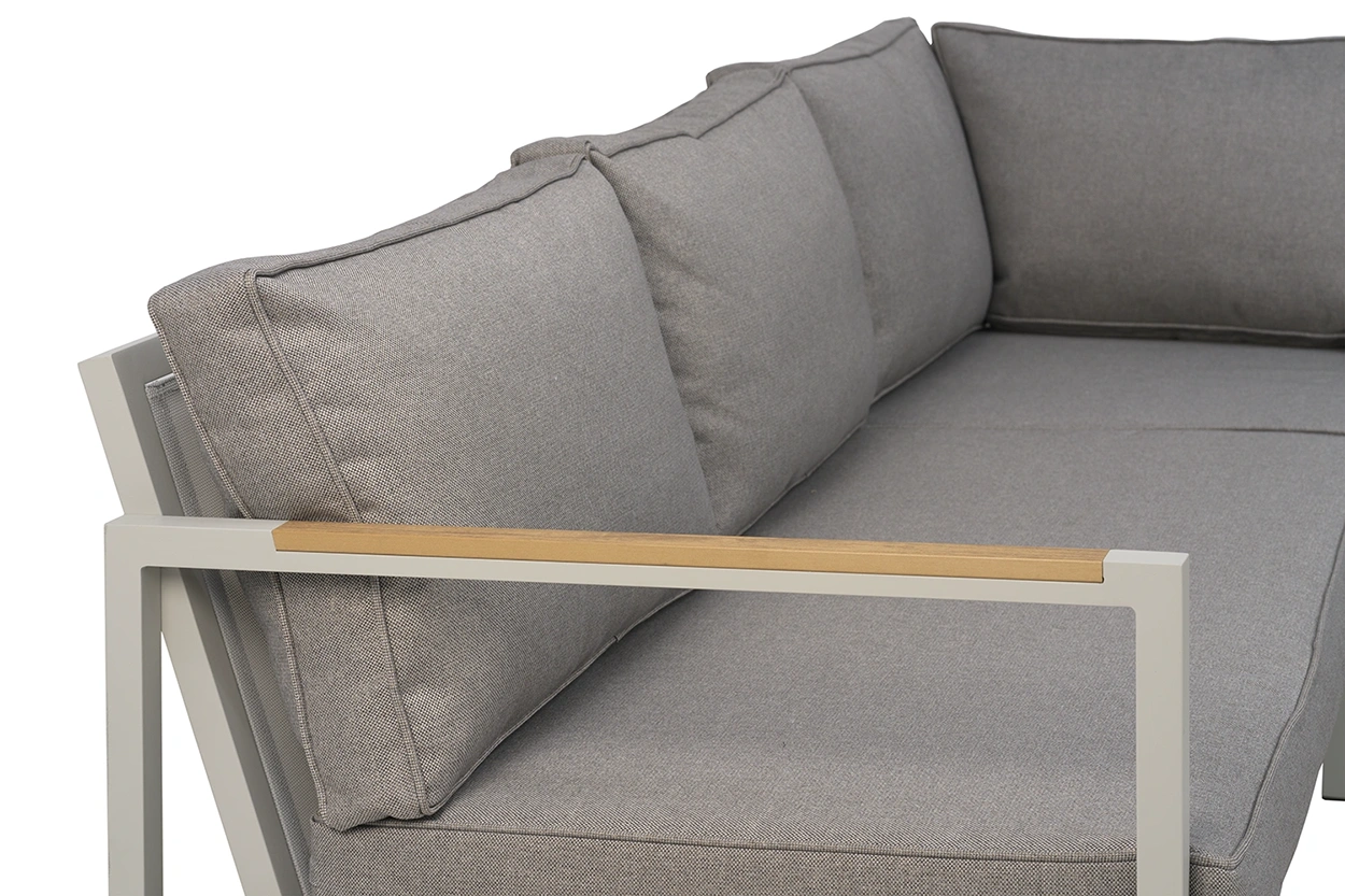 CAP hörnsoffgrupp stor - ljusgrå/grå