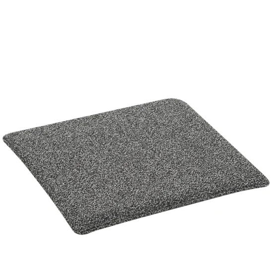 Frisk sittdyna - teddy antracit, 37x37 cm