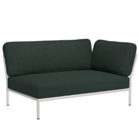 Level 2-sitsdel höger vit/alpingrön