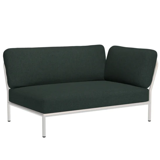 Houe Level 2-sitsdel höger vit/alpingrön