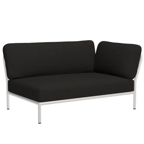 Houe Level 2-sitsdel höger vit/char