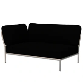 Level 2-sitsdel vänster vit/char