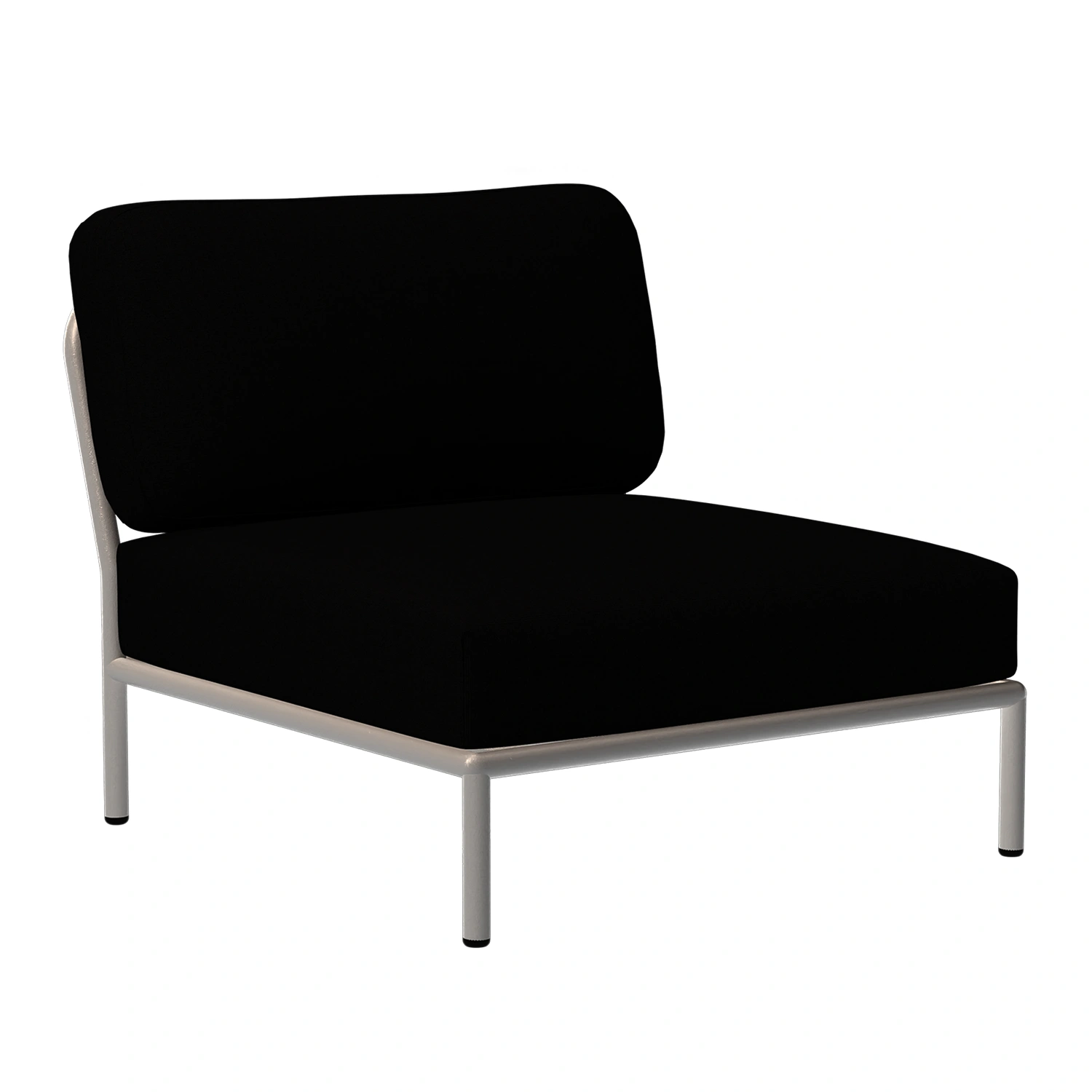 Houe Level mittdel vit/char