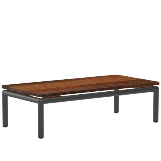 Houe Level sidobord mörkgrå/termoask 81x41 cm