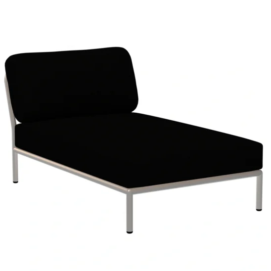 Houe Level schäslong vit/char