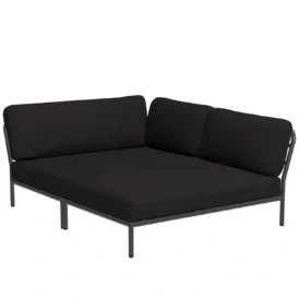 Level Cozy Corner höger mörkgrå/char