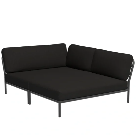 Houe Level Cozy Corner höger mörkgrå/char