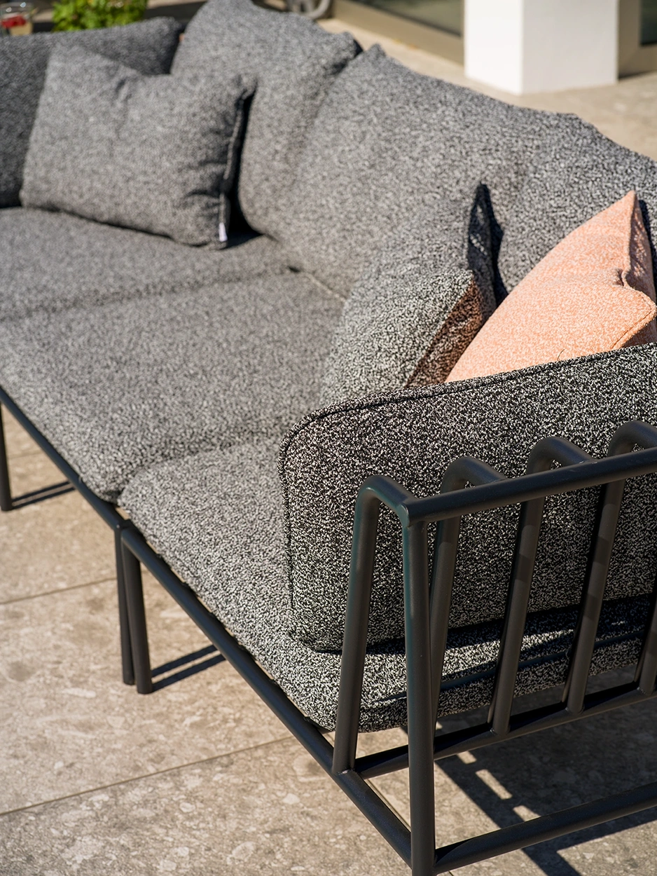 Collier mittmodul svart/teddy antracit