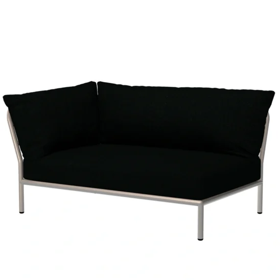 Houe Level2 2-sitsdel vänster vit/alpingrön