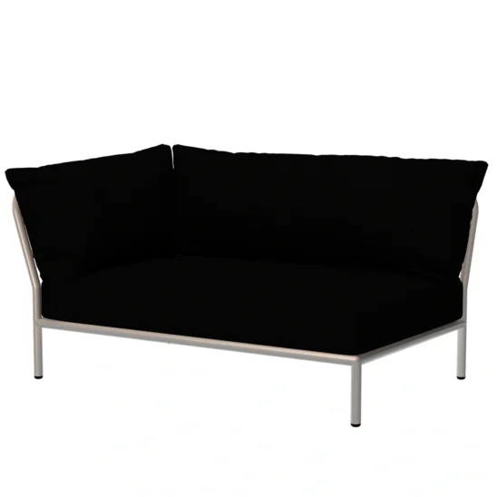 Houe Level2 2-sitsdel vänster vit/char