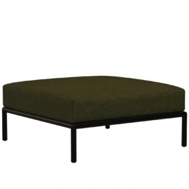 Level2 ottoman mörkgrå/leaf