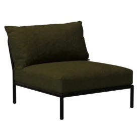 Level2 mittdel mörkgrå/leaf