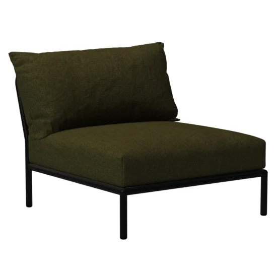 Houe Level2 mittdel mörkgrå/leaf