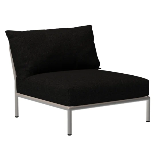 Houe Level2 mittdel vit/mörkgrå