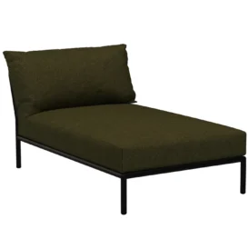 Level2 schäslong mörkgrå/leaf