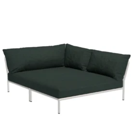 Level2 Cozy Corner höger vit/alpingrön