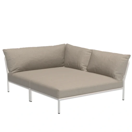 Houe Level2 Cozy Corner höger vit/ash