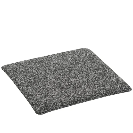 Frisk sittdyna - teddy antracit, 48x53 cm