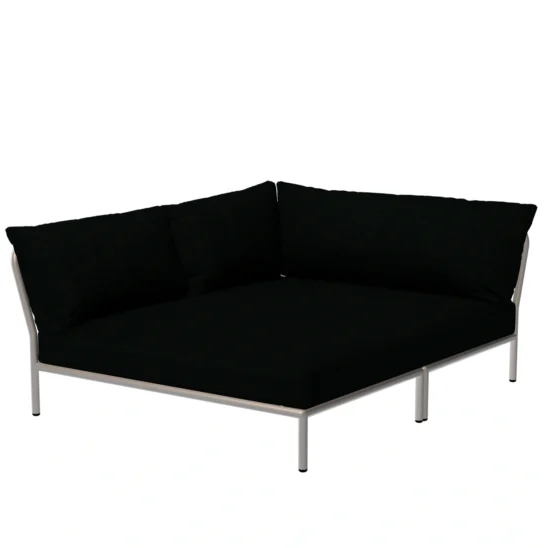 Houe Level2 Cozy Corner vänster vit/alpingrön