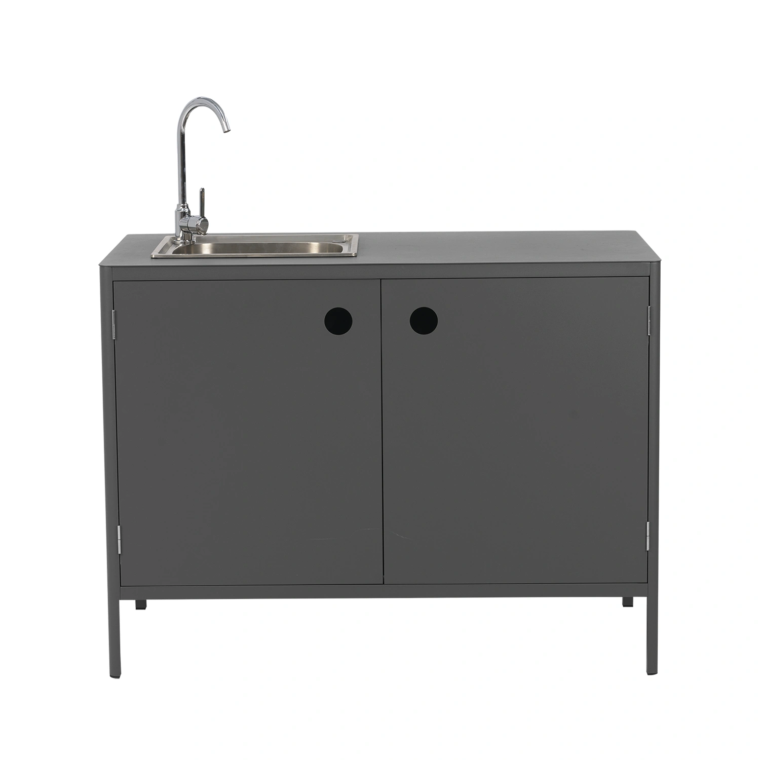 Kelia utekök med vask och kran -