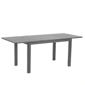 Lomma Small matbord antracit - 132-192x80 cm