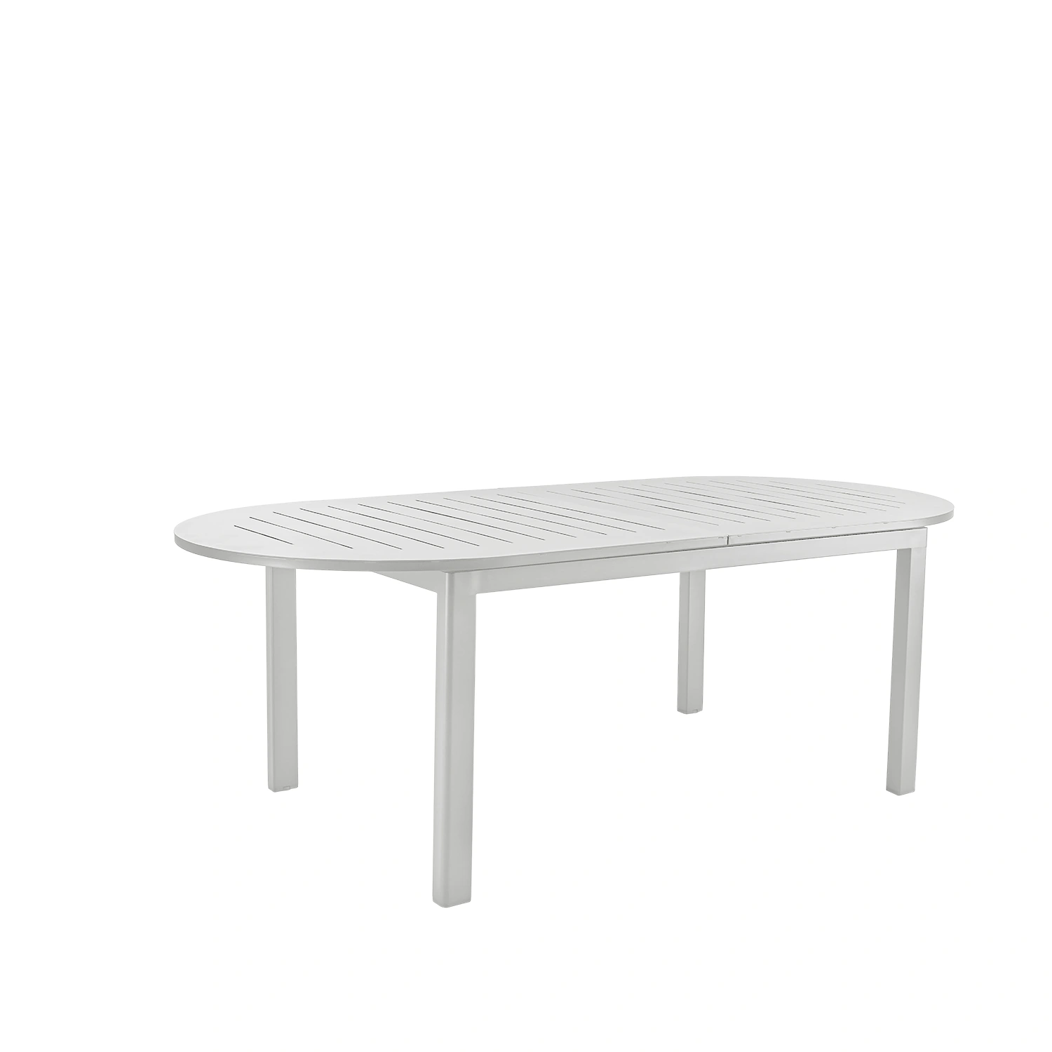 Lomma Ellips matbord ljusgrå - 220-280x110 cm