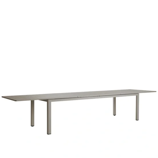 Lomma XL matbord khaki - 260-380x100 cm