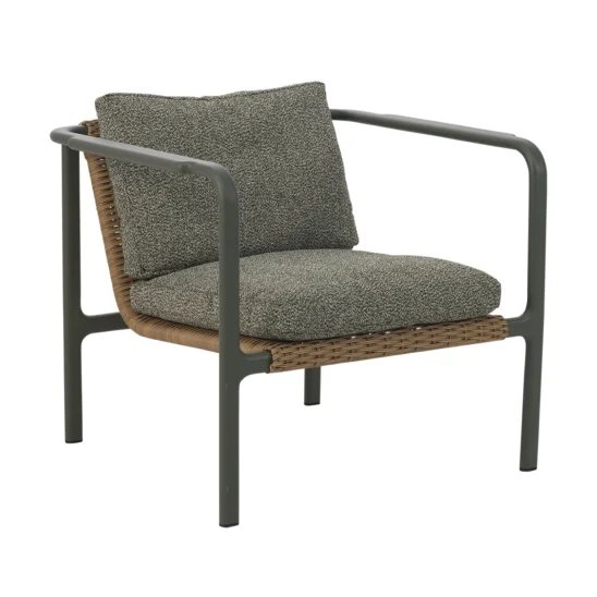 Motty fåtölj nordic green/teddy verde