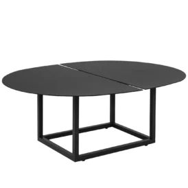 Olive soffbord svart - 110x80 cm
