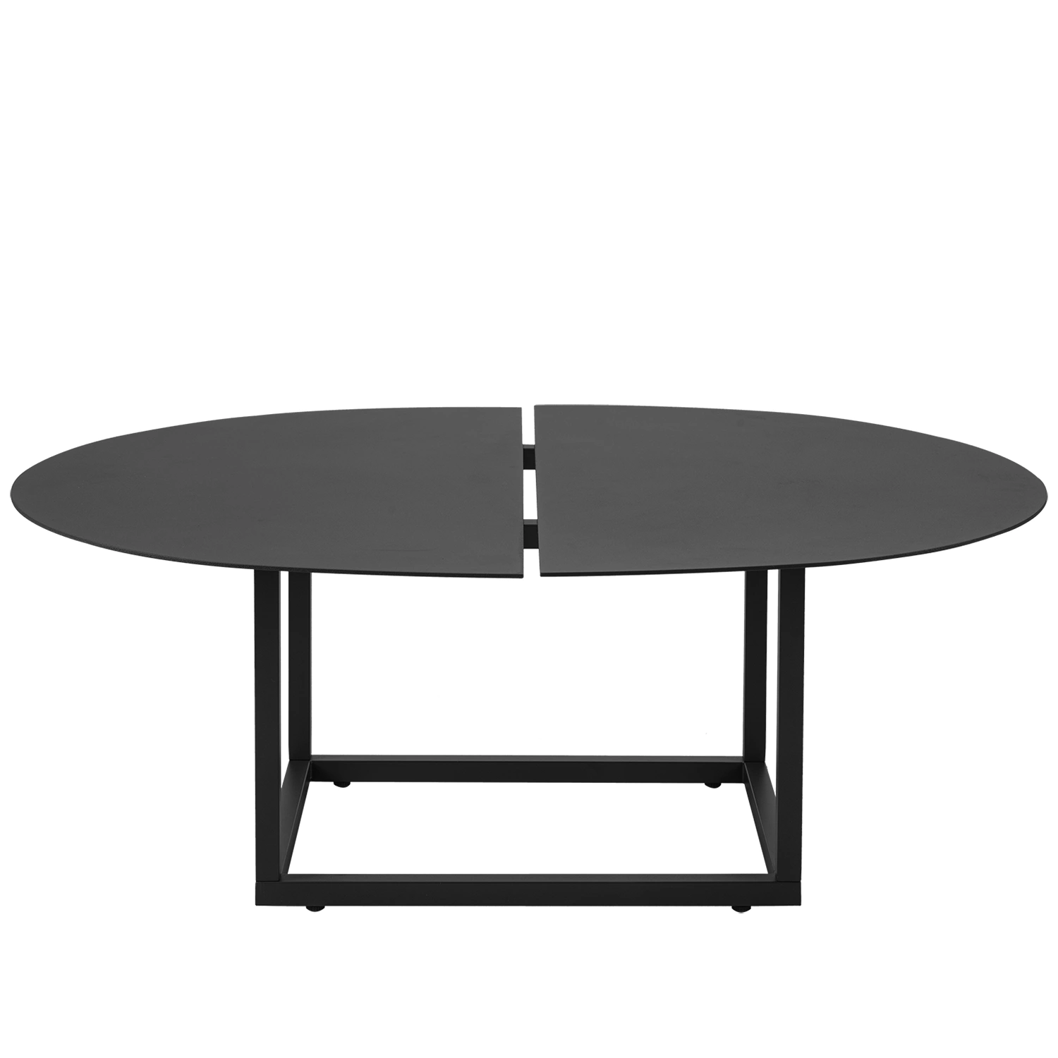 Olive soffbord svart - 110x80 cm