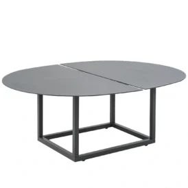 Olive soffbord antracit - 110x80 cm