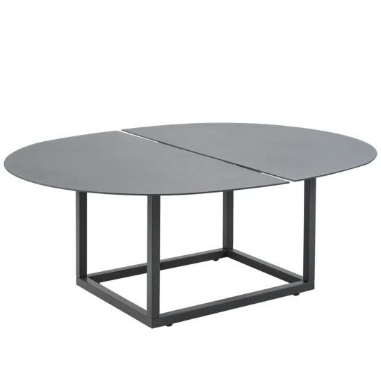 Olive soffbord antracit - 110x80 cm