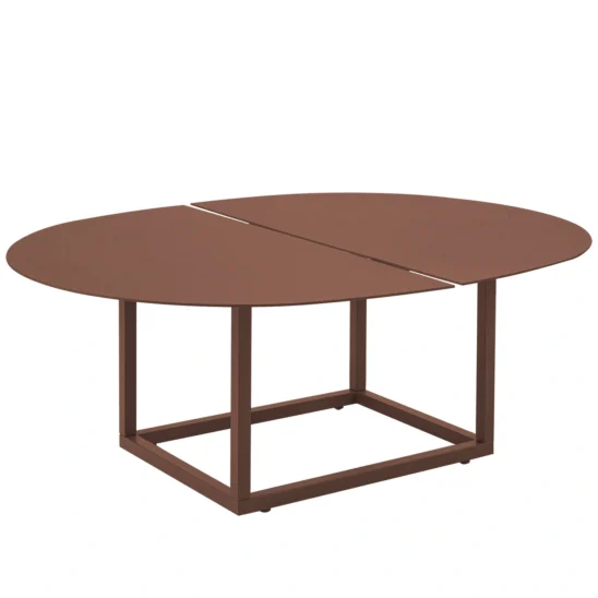 Olive soffbord zin red - 110x80 cm