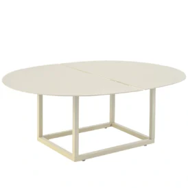 Olive soffbord pärlvit - 110x80 cm
