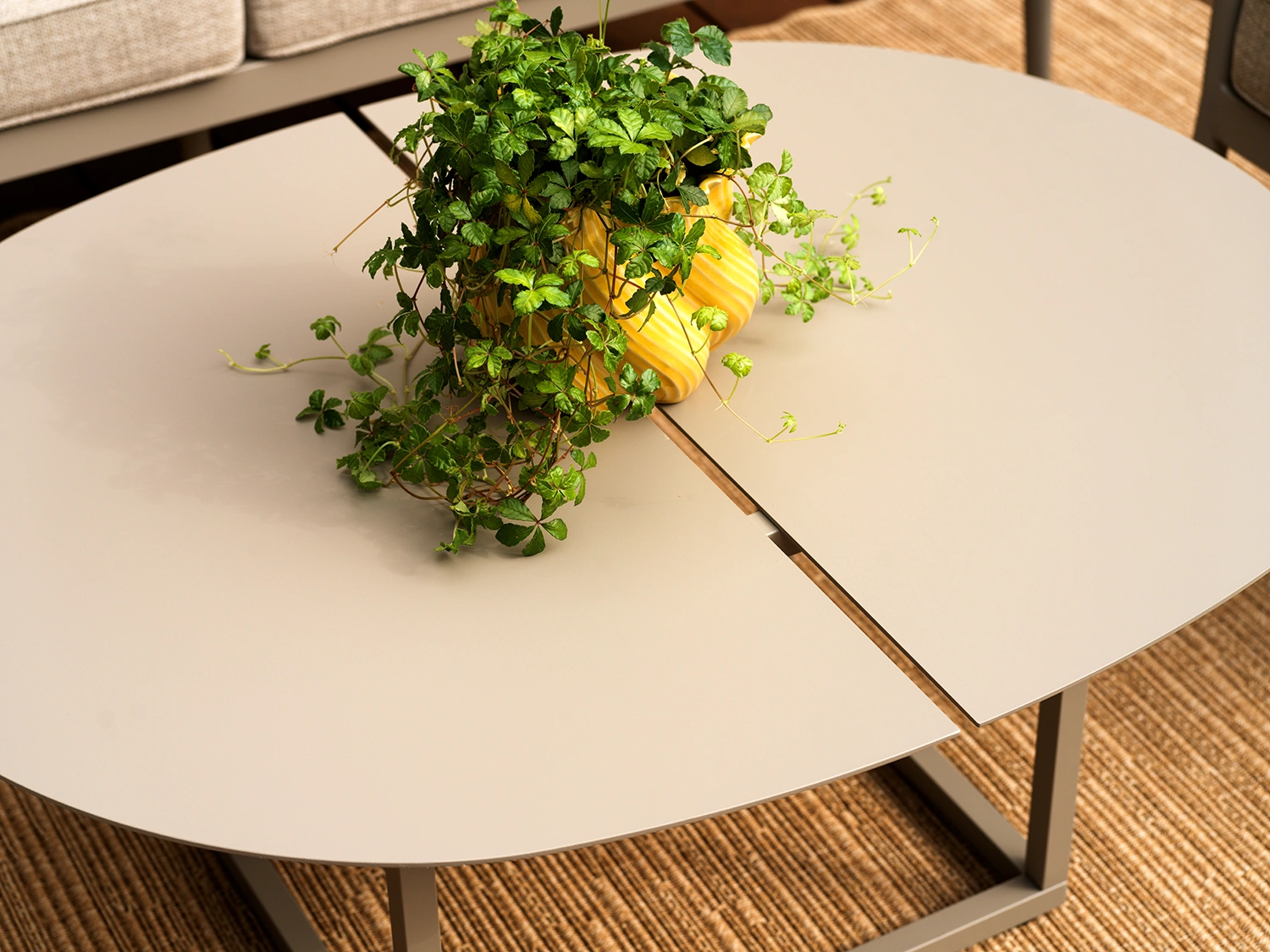 Olive soffbord khaki - 110x80 cm