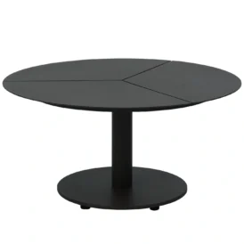 Peace soffbord svart - Ø80 H40 cm