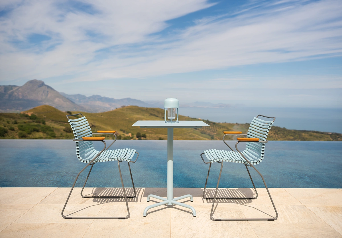 Click karmstol dusty blue